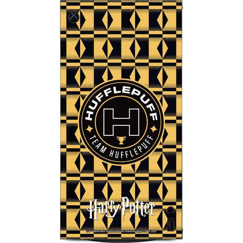 Wizarding Worlds Harry Potter Team Hufflepuff XBox Series X Digital Edition Console Skin